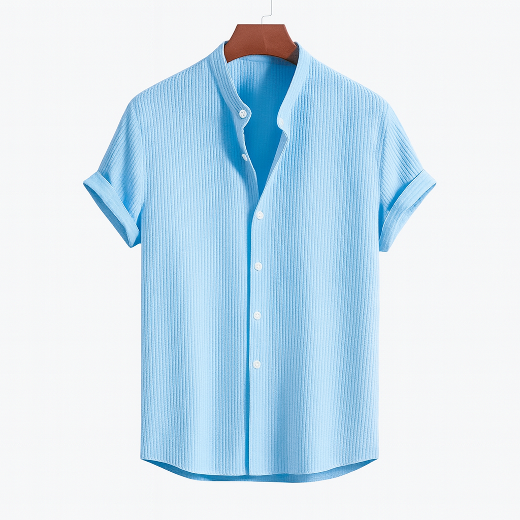 Ribbed T-Shirt for Men - RL Style & Comfort